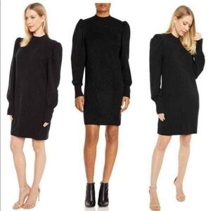 Wayf Lola Puff Sleeve Sweater Dress